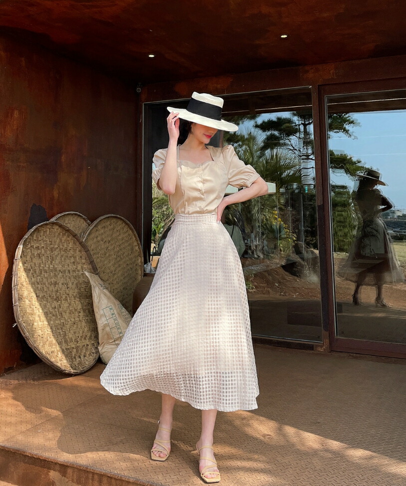 【I AM MARI】Milo Brushed Flare Long Skirt 楽天市場】【送料無料】アイアムマリ【I AM MARI】Milo Brushed