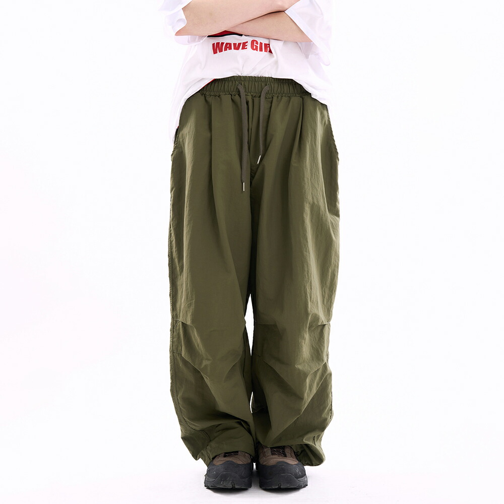 【Raucohouse】Trap side zipper parachute cargo pants Trap side zipper parachute cargo pants - Raucohouse | 60