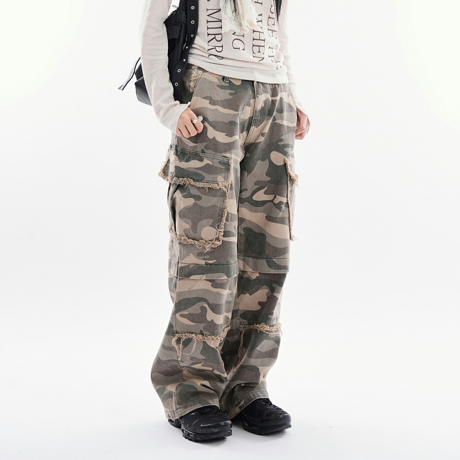 【Raucohouse】Rusher cargo wide pants DICKIES RELAXED CARGO FIT PANT