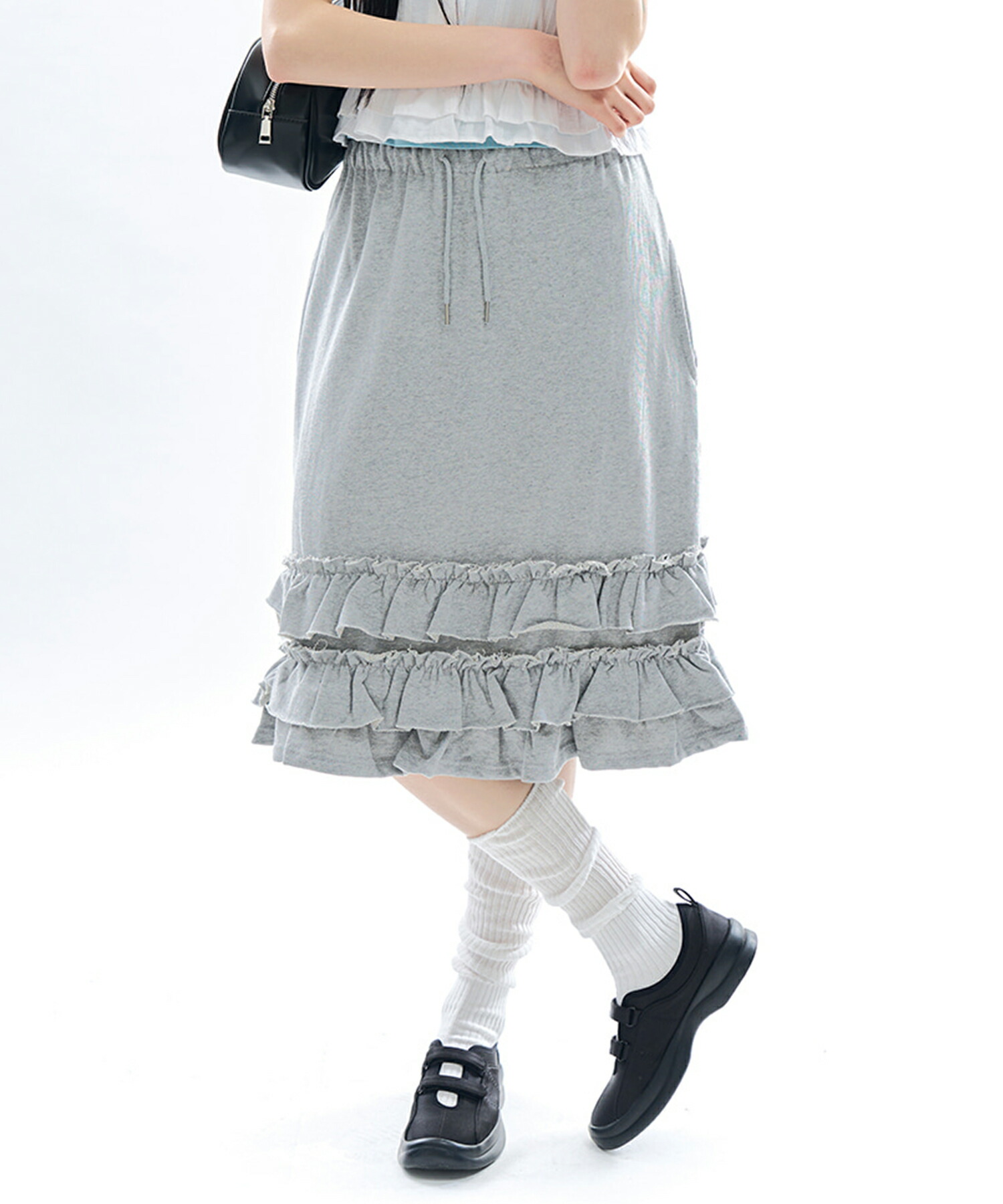 【I AM MARI】Milo Brushed Flare Long Skirt 楽天市場】【送料無料】アイアムマリ【I AM MARI】Milo Brushed