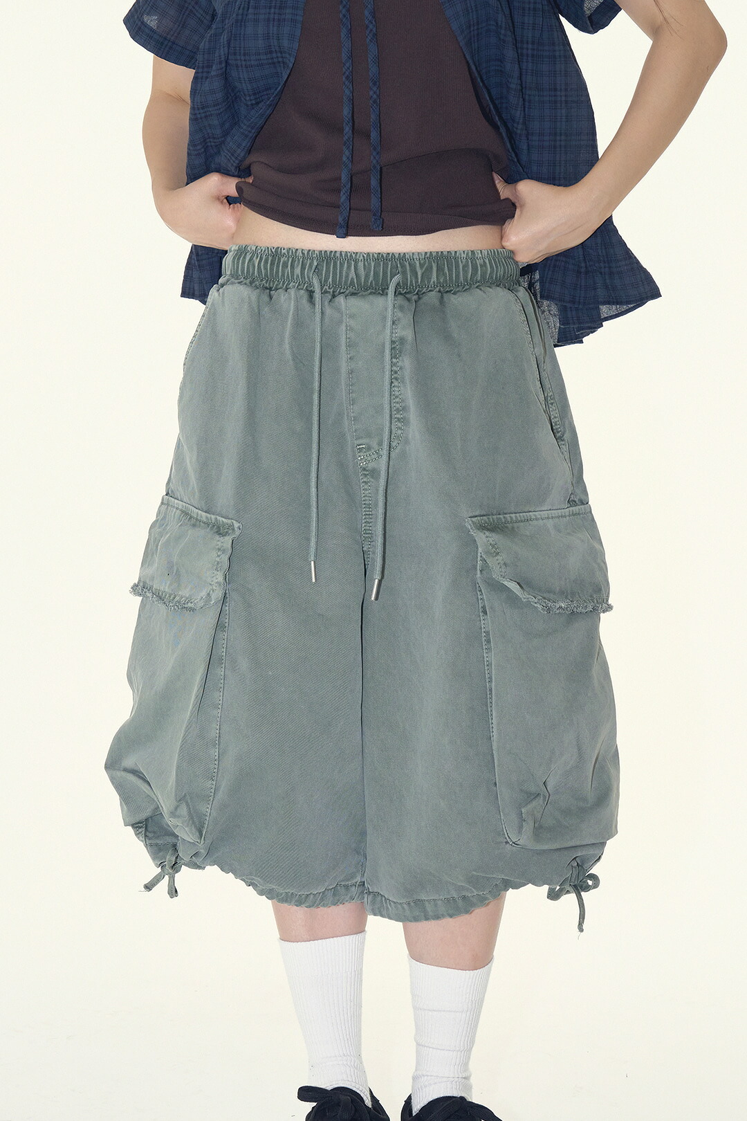 【送料無料】ラウコハウス【Raucohouse】Kovarn vintage cargo bermuda pants / コーバンビンテージカーゴバミューダパンツ 男女兼用【公式ショップ】