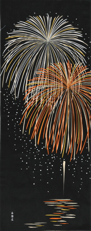 楽天市場 町家手拭 打上花火 永楽屋細辻伊兵衛商店 楽天市場店