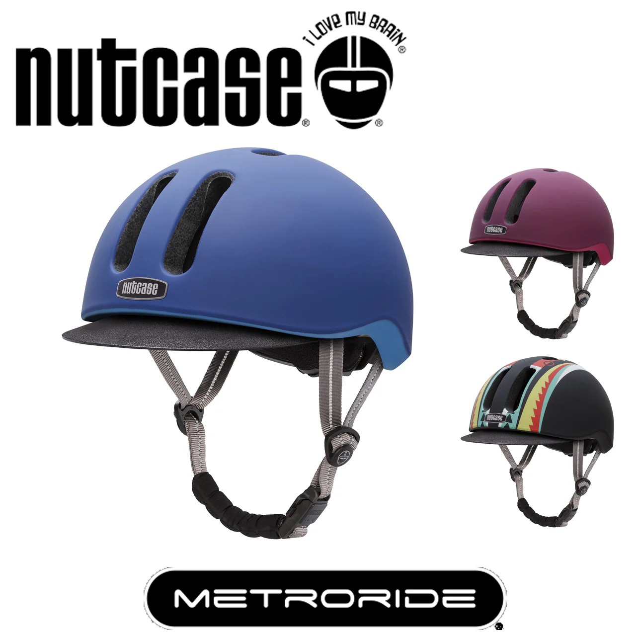 NUTCASE/ナットケース METRORIDE｜軽量インモールド構造 アーバンヘルメット Fidlockバックル リフレクティブ仕様 通勤 通学 街乗り｜サイクルショップエイリン