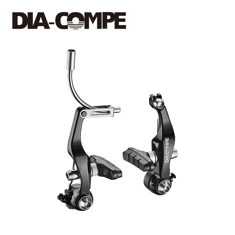 DIA-COMPE BA85EX｜クラシック車に映えるショートVブレーキ｜カンチ＆キャリパーレバー対応で制動力と美観を両立｜サイクルショップエイリン