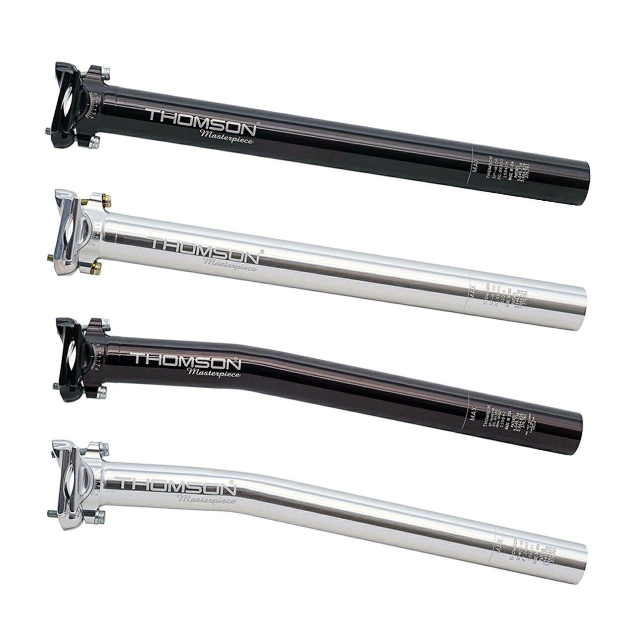 THOMSON/トムソン MASTERPIECE SEATPOST マスターピース シートポスト 軽量 高固定力 ロード グラベル クロモリ｜サイクルショップエイリン