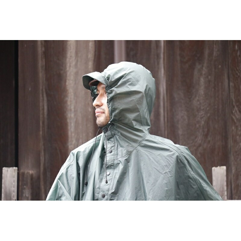 未使用品】 FAIRWEATHER フェアウェザー PACKABLE RAIN PONCHO