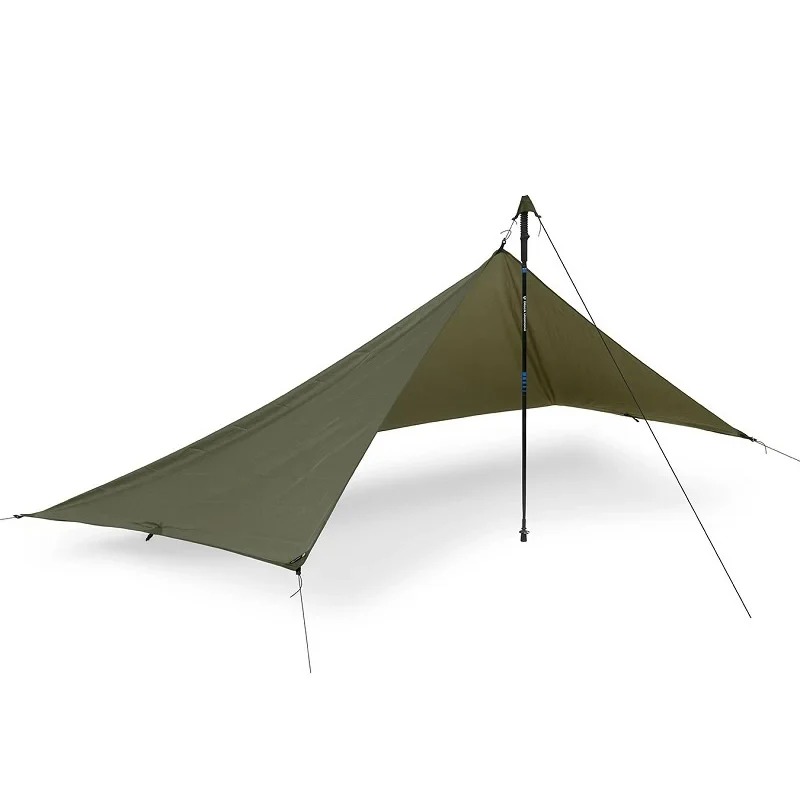 LITEWAY SIMPLEX MINI TARP｜185gの超軽量シームレスタープ カテナリーカット採用で素早く快適な設営を実現｜サイクルショップエイリン