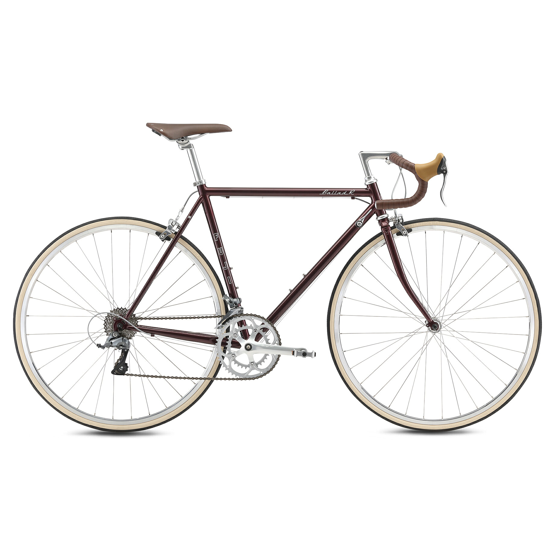FUJI/フジ BALLAD R（バラッド アール）【2026年モデル】｜クラシックの美と走りを受け継ぐクロモリロード｜サイクルショップエイリン 59,994円