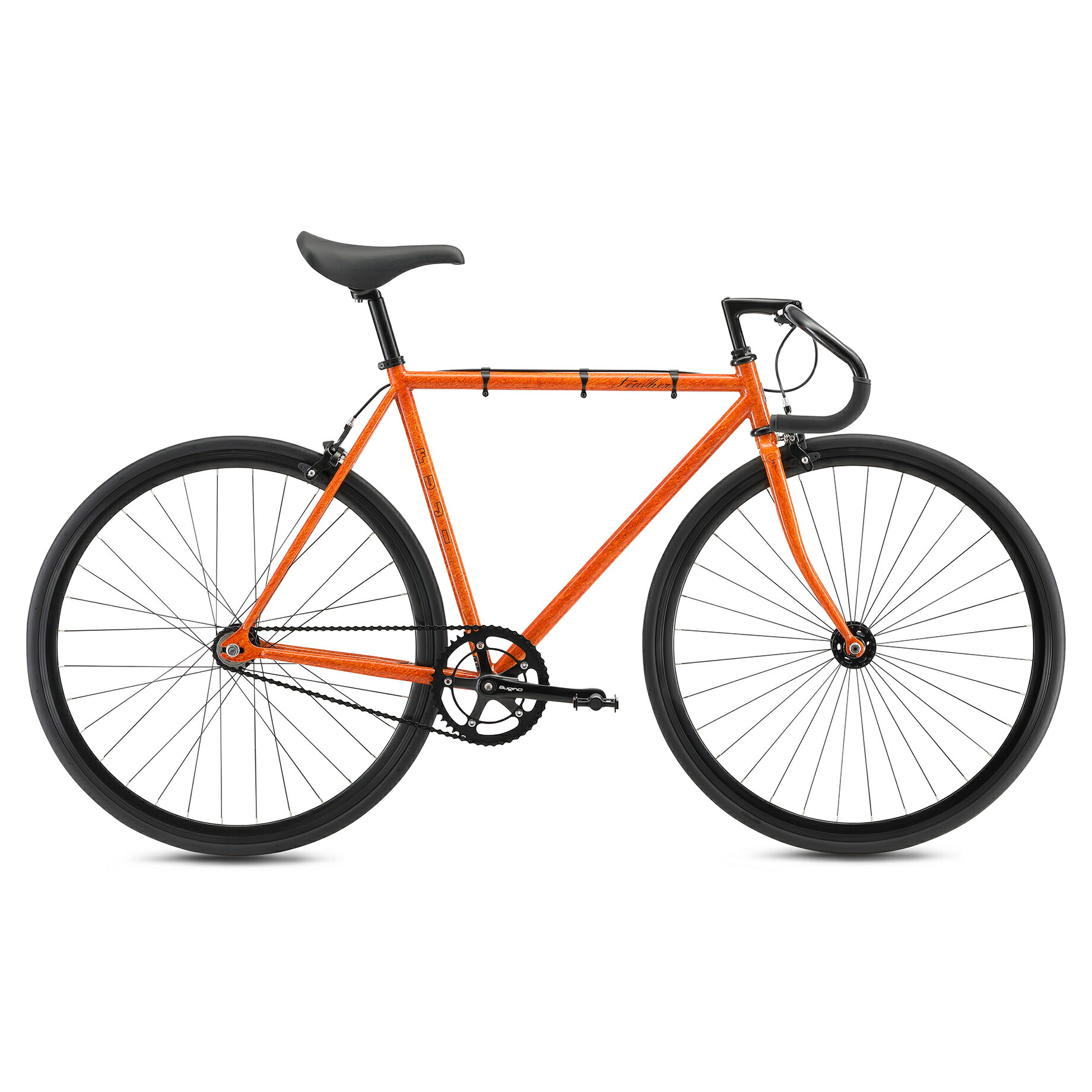楽天市場】Fuji フジ 自転車 ピストバイク ストリートバイク FEATHER