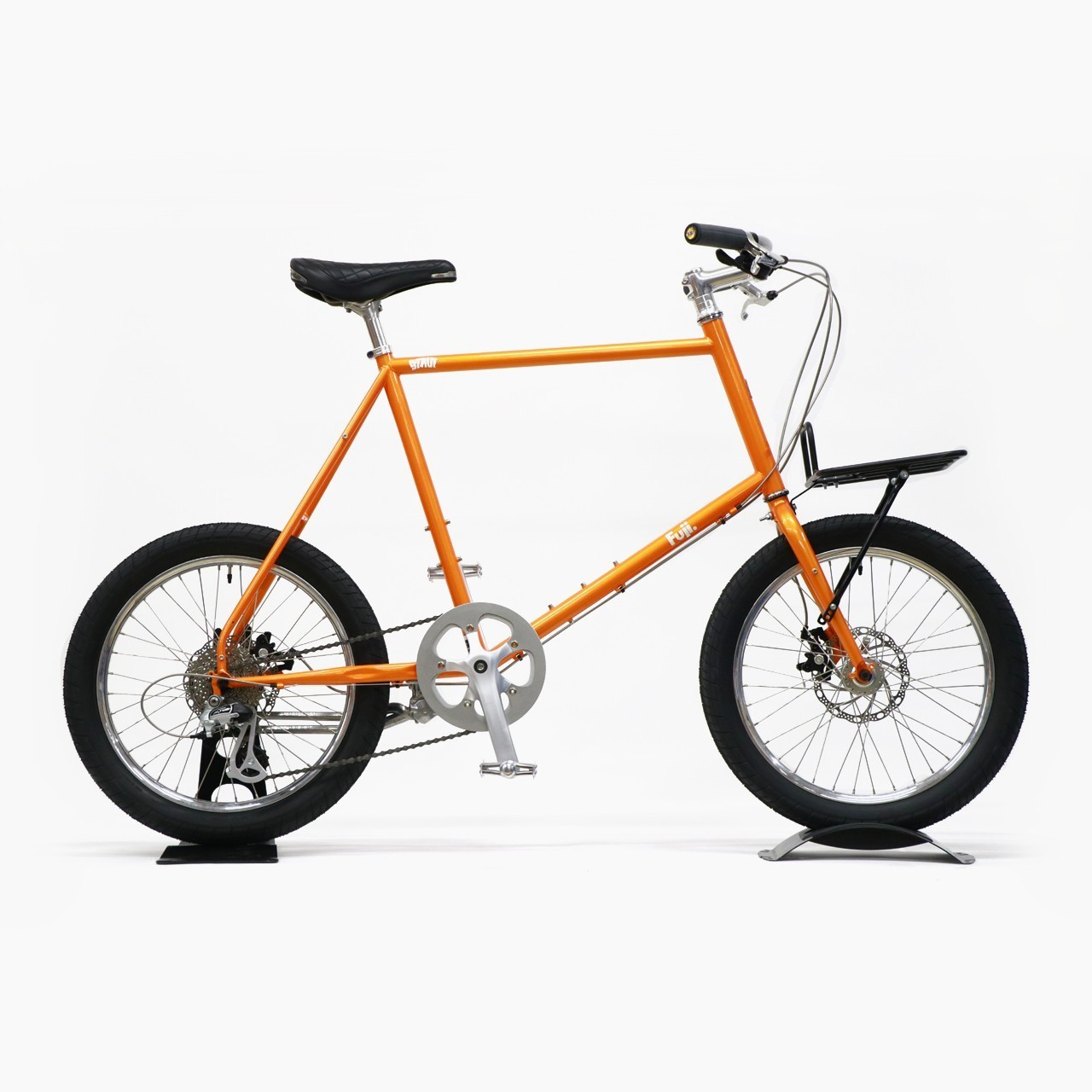 【店卸し資産大売り出し！】【逃げ口】FUJI STAUT original custom bike（フジ/スタウト 一風変わったカスタム自動自転車）ミニベロバイク 2025年模範例 スタウトカスタム 小みち 冒険自動自転車 販売店カスタム 銀輪