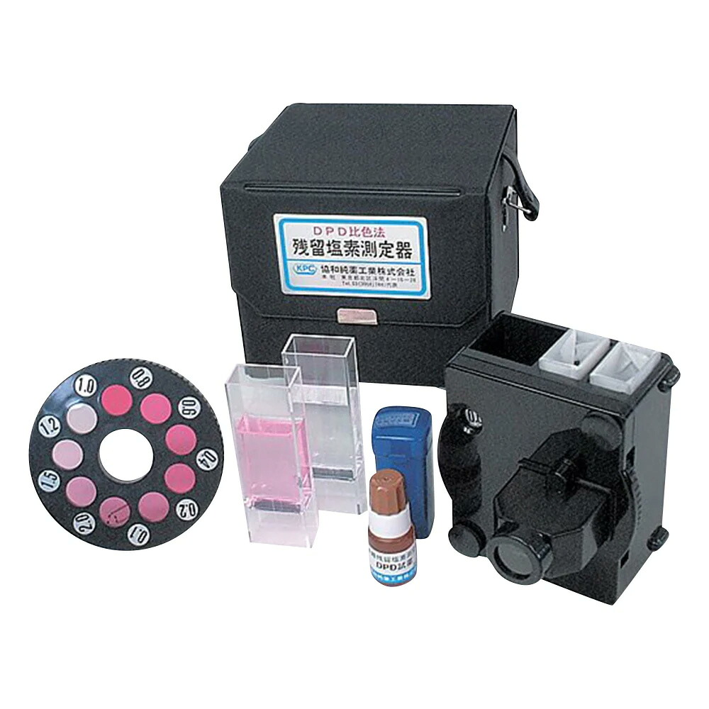残留塩素測定器 DPD試薬一液タイプ DPD測定器 (2-6205-01)｜えいせいコム 店