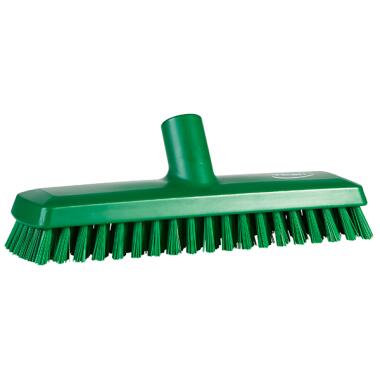 ヴァイカン デッキブラシ 通水機能付き 7043 グリーン (70432) (メーカー直送)