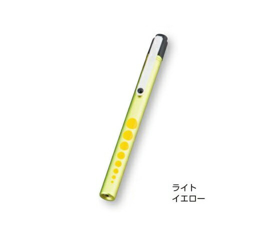 日本光器製作所 ペンライト ソフトLEDアルカプッシュライト 豪奢な ライトイエロー 0-9271-28 メール便 注目 φ12×137