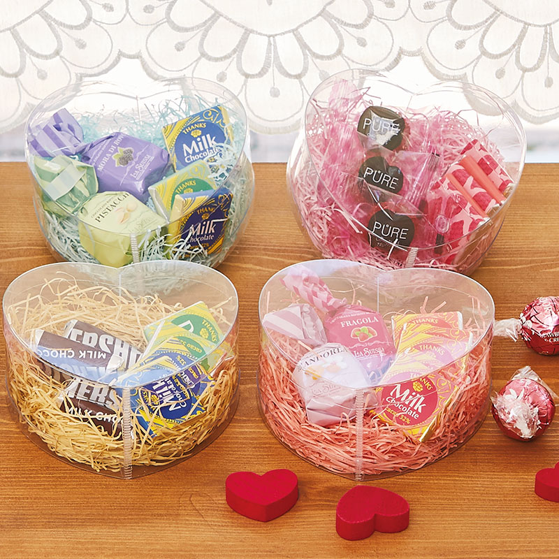 幸せのハート形ケース 楽天市場】ハート型 ケース パッケージ ラッピング プレゼント ギフト