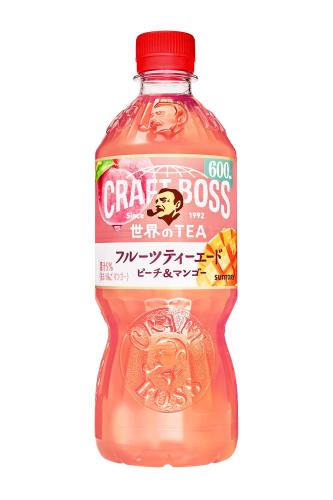 サントリー ボス BOSS クラフトボス フルーツティーエード 紅茶 世界のTEA 600ml×24本