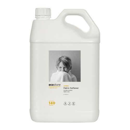 ecostore(エコストア) ファブリックソフナー シトラス 5L 柔軟剤 柔軟仕上げ剤 洗剤 植物由来 肌にやさしい 大容量 詰め替え