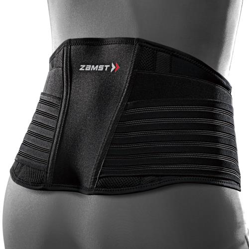 ザムスト(ZAMST) ZW-7 腰 サポーター ベルト スポーツ全般 Lサイズ 383703 ブラック