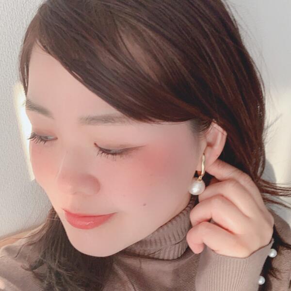 贅沢屋の 49 イヤーカフ 5連パール フェイクピアス アクセサリー