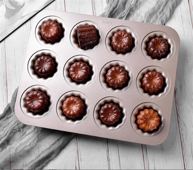 楽天市場】富澤商店 cuoca x CHIYODA 千代田金属 カヌレ12個型 / 1個