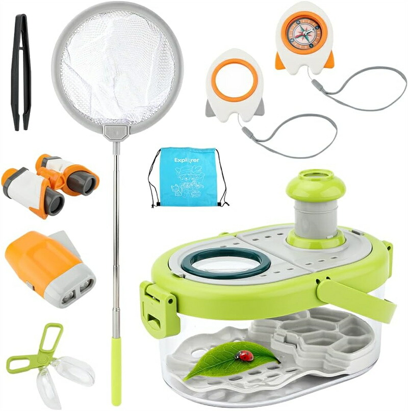 楽天市場】【国内発送】昆虫採集セット 探検キット 冒険セット | TUGO