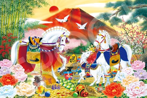 楽天市場】ビバリー ジグソーパズル 1000ピース ラッセン Rising Horse