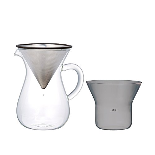 KINTO (キントー) SCS コーヒーカラフェセット 2cups ステンレス 電子レンジ・食洗機対応 27620