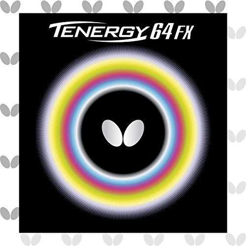 夢見鳥(Butterfly) ピンポン 天然ゴム テナジー・64・FX 裏ホンブルグ帽 剪断応力 (回転運動) 05920 黒いこと 特厚