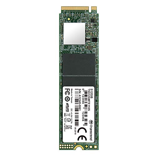 トランセンドジャパン Transcend PCIe M.2 SSD (2280) 512GB NVMe PCIe Gen3 x4 3D TLC採