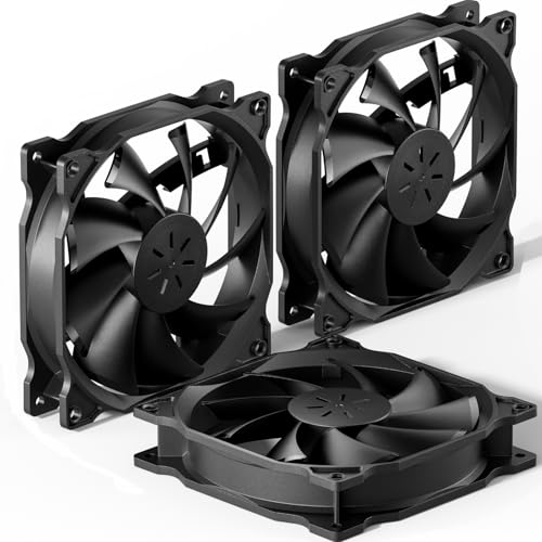 楽天市場】【送料無料】upHere 120mm PCケースファン 静音タイプ 25mm