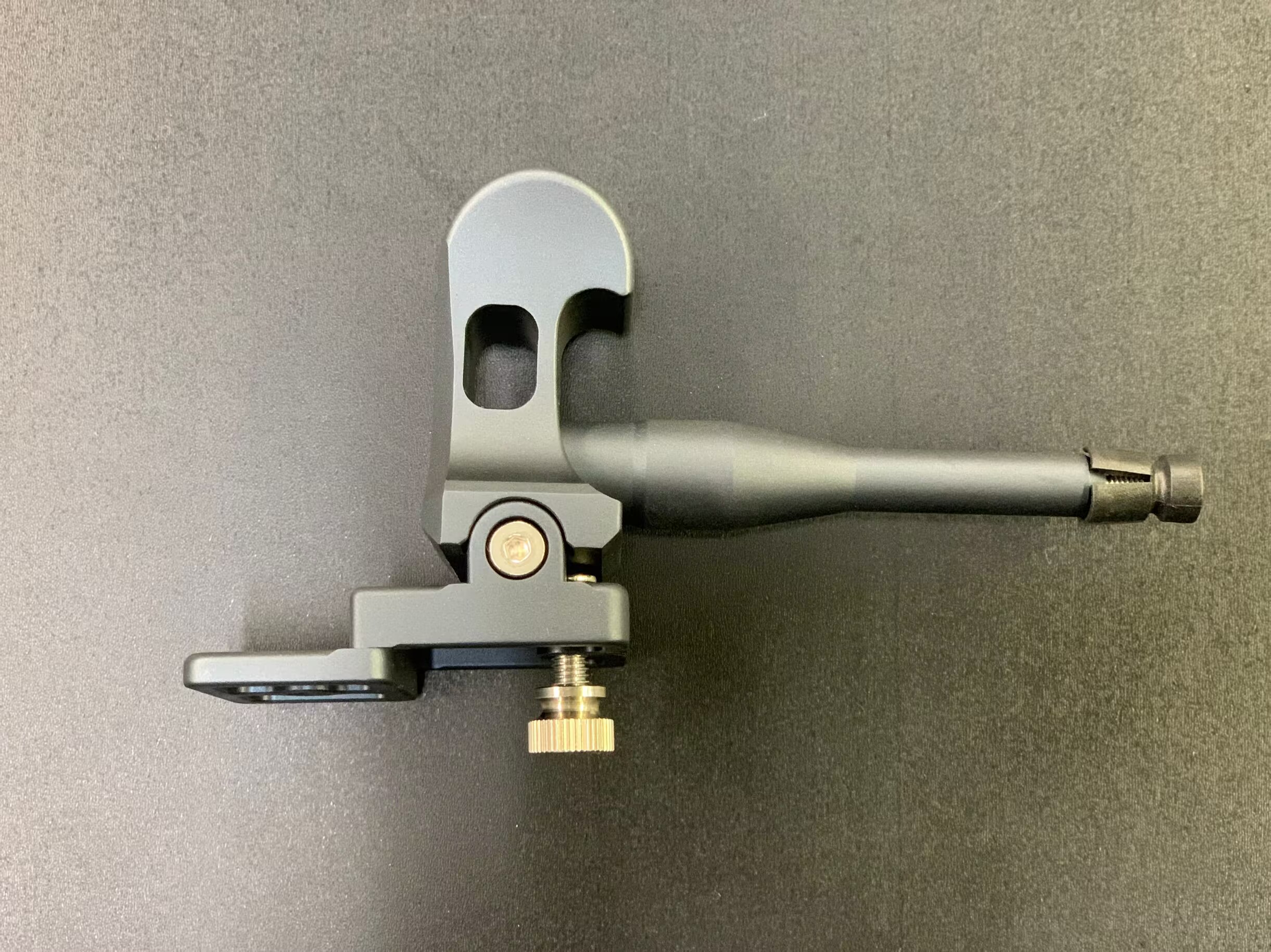 楽天市場】アルミ削り出し ミニへらお膳 角度調整大砲型万力式 グレー