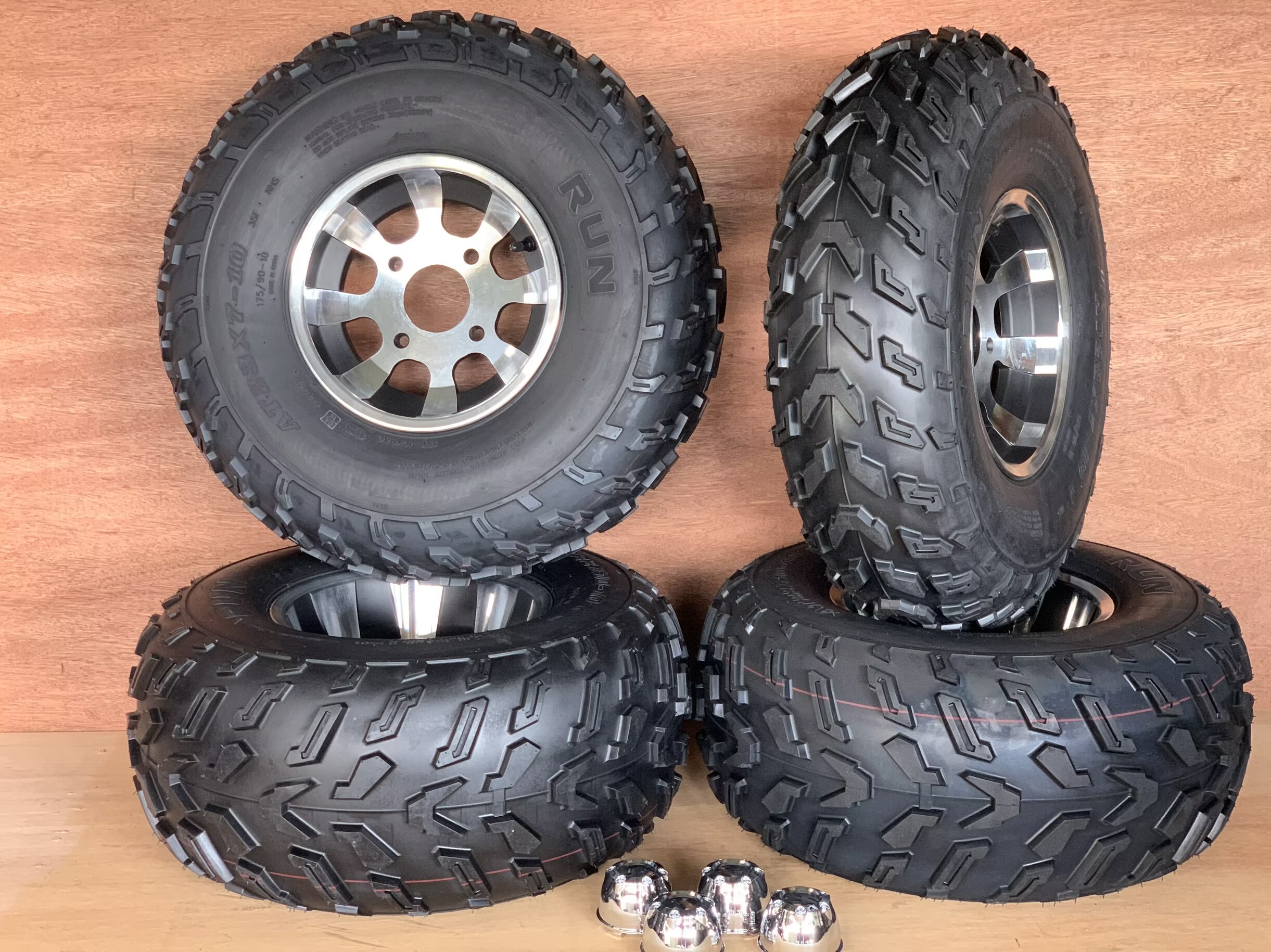 楽天市場】ATV 四輪バギー 7インチ PCD110 16x8-7チュブレスタイヤ