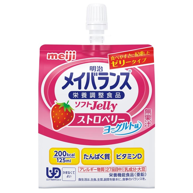 メイバランスソフトjelly200 ストロベリーヨーグルト味　125ml×36本