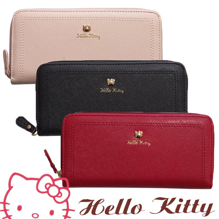 楽天市場 新作hello Kittyラウンドファスナー長財布 新作hello Kitty長財布 キュートなハローキティ財布 新作キティちゃん財布 サンリオキャラクター財布 レディース長財布 福財布 アドバンス通販