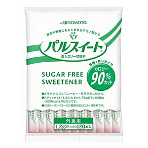 【送料無料】★まとめ買い★　味の素　パルスィート　１．２ｇｘ１２０入　×12個【イージャパンモール】