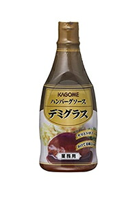 【送料無料】★まとめ買い★　カゴメ　ハンバーグソース　デミグラス　ボトル　５００ｇ　×20個【イージャパンモール】