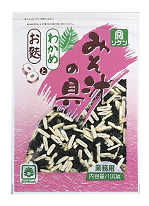 【送料無料】★まとめ買い★　理研　みそ汁の具　わかめとお麸　１００ｇ　×20個【イージャパンモール】 19,175円