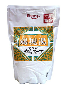 【送料無料】★まとめ買い★ エバラ チキンがらスープ(鶏塊湯)パウチ 2Kg ×6個【イージャパンモール】