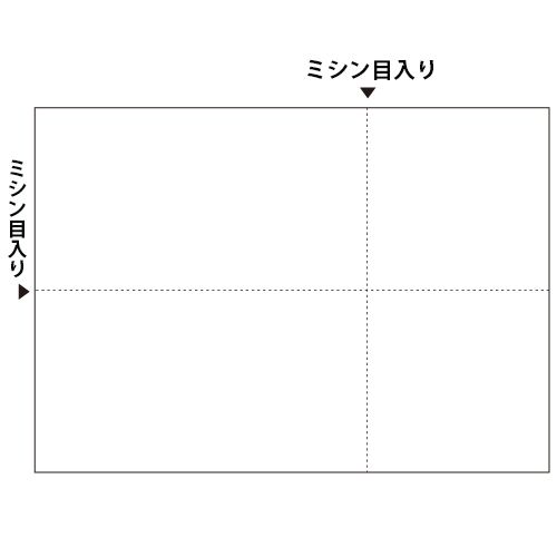 【送料無料】【個人宅届け不可】【法人（会社・企業）様限定】マルチプリンタ帳票　A4　白紙(EIAJ対応)　1箱(1200枚)