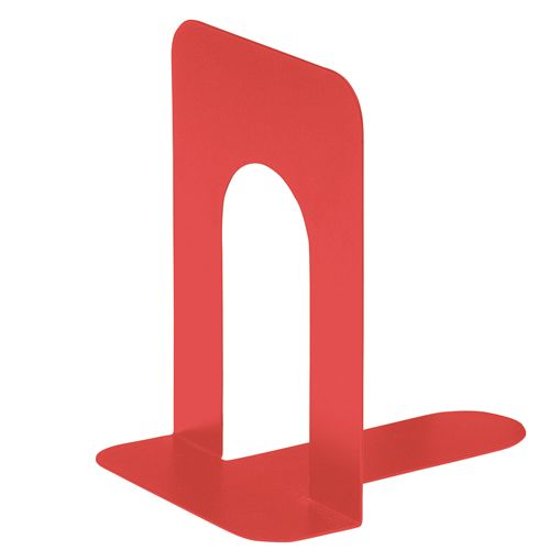 【送料無料】【個人宅届け不可】【法人（会社・企業）様限定】ブックエンド T型 特大 コーラルレッド 1セット(40枚:2枚×20組)