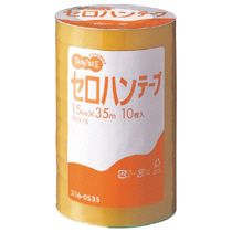 【送料無料】【個人宅届け不可】【法人（会社・企業）様限定】セロハンテープ　15mm×35m　1セット(200巻:10巻×20パック)