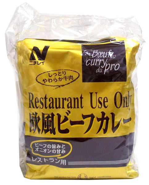 【送料無料】★まとめ買い★　ニチレイ　欧風ビーフカレー　２００ｇ×５　×6個【イージャパンモール】