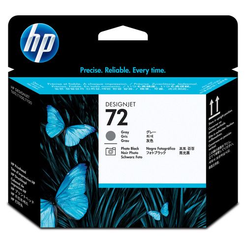 【送料無料】【個人宅届け不可】【法人（会社・企業）様限定】HP72　プリントヘッド　グレー/フォトブラック　C9380A　1個【イージャパンモール】