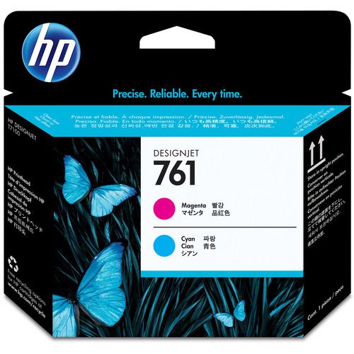 【送料無料】【個人宅届け不可】【法人（会社・企業）様限定】HP761　プリントヘッド　マゼンタ/シアン　CH646A　1個【イージャパンモール】