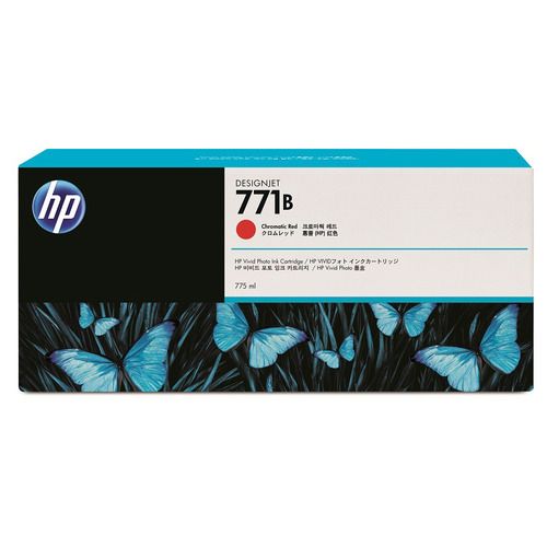【送料無料】【個人宅届け不可】【法人(会社・企業)様限定】HP771B インクカートリッジ クロムレッド 775mL 顔料系 B6Y00A 1個【イージャパンモール】|eジャパン