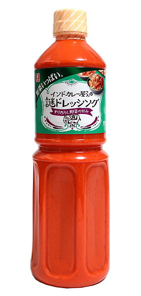 【送料無料】★まとめ買い★ 理研 野菜いっぱいインドカレー屋さんの謎ドレッシング 1L ×6個【イージャパンモール】