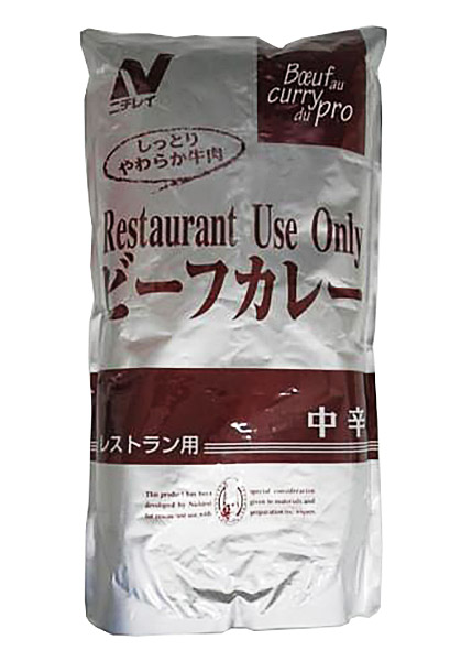 【送料無料】★まとめ買い★ ニチレイ レストランユース ビーフカレー(中辛) 3kg ×4個【イージャパンモール】|eジャパン