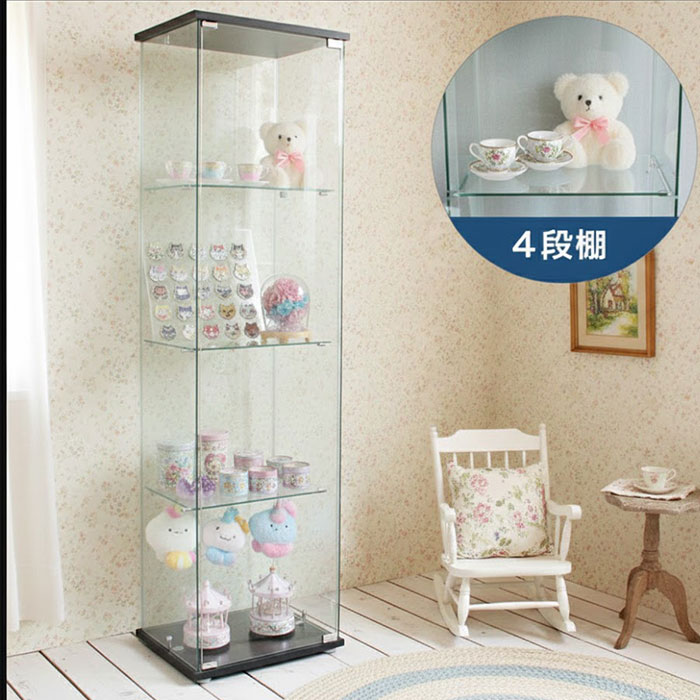 楽天市場】ガラスコレクションケース 2列5段 ディスプレイラック ロー