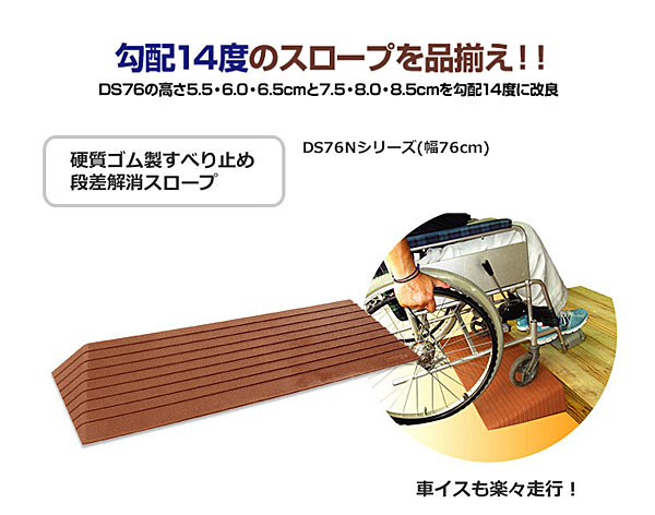 ダイヤスロープn室内用 76n 80 シンエイテクノ すべり止め付 有効幅 66cm 高さ8cm 奥行32cm 幅76cm 介護用品 ゴム製段差解消 スロープ ダイヤスロープn室内用 76n 80 シンエイテクノ すべり止め付 有効幅 66cm 高さ8cm 奥行32cm 幅76cm 介護用品 ゴム製段差解消 スロープ