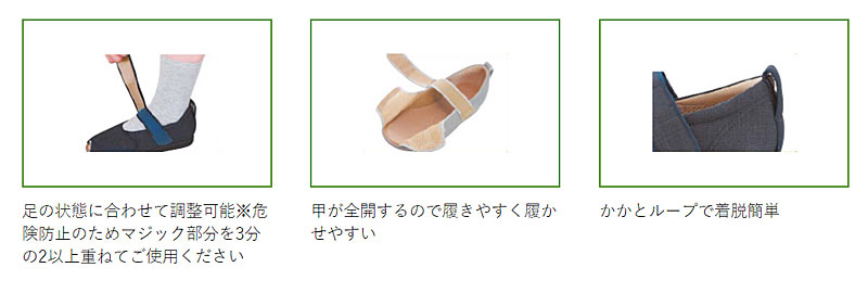 市場 介護シューズ 片足販売 徳武産業 レディース 7033 オープンマジックIII 代引き不可 あゆみ 大きいサイズ メンズ 9E