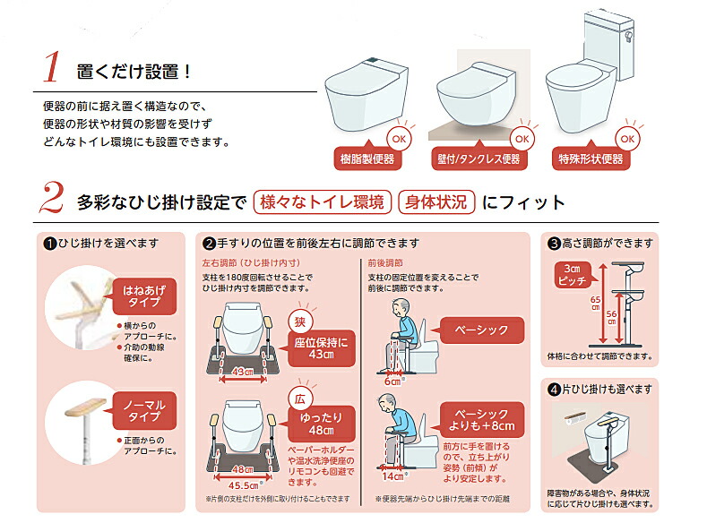 95％以上節約 安寿 ATTOGRIP アットグリップ トイレサポート N-T 両側ノーマル 870-091 アロン化成 トイレ 手すり 補助  立ち上がり手すり 立ち上がり 補助手すり 転倒防止 介護用品 fucoa.cl